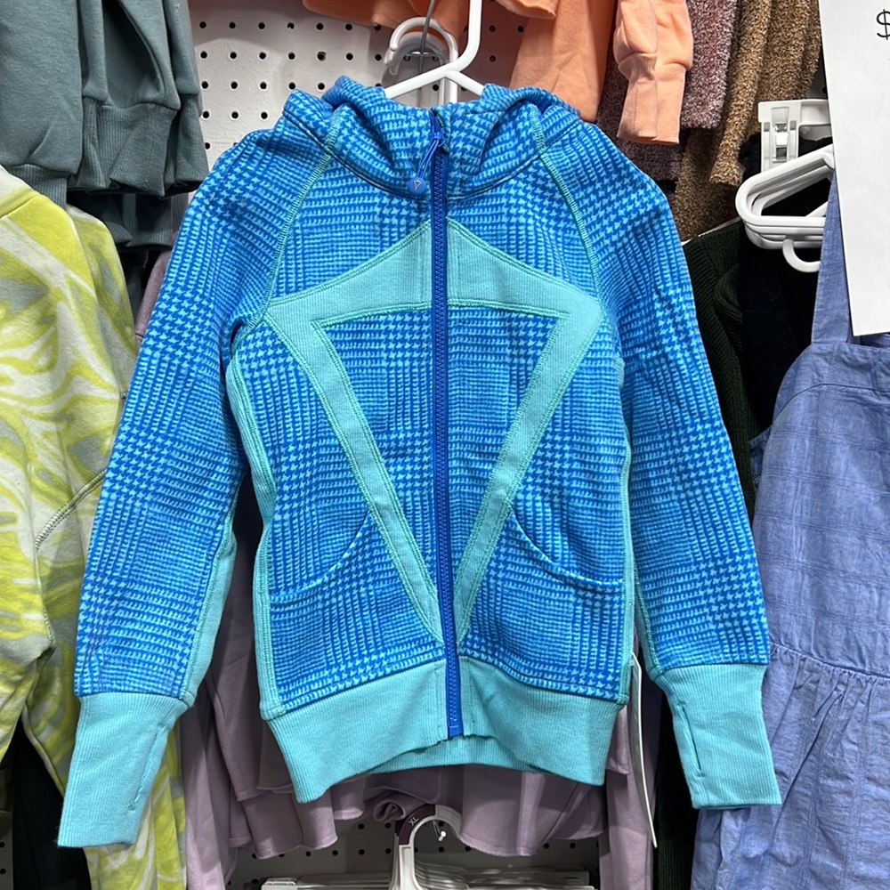 Ivivva Remix Sweater • SIZE 4 • Blue Teal • BNWT
